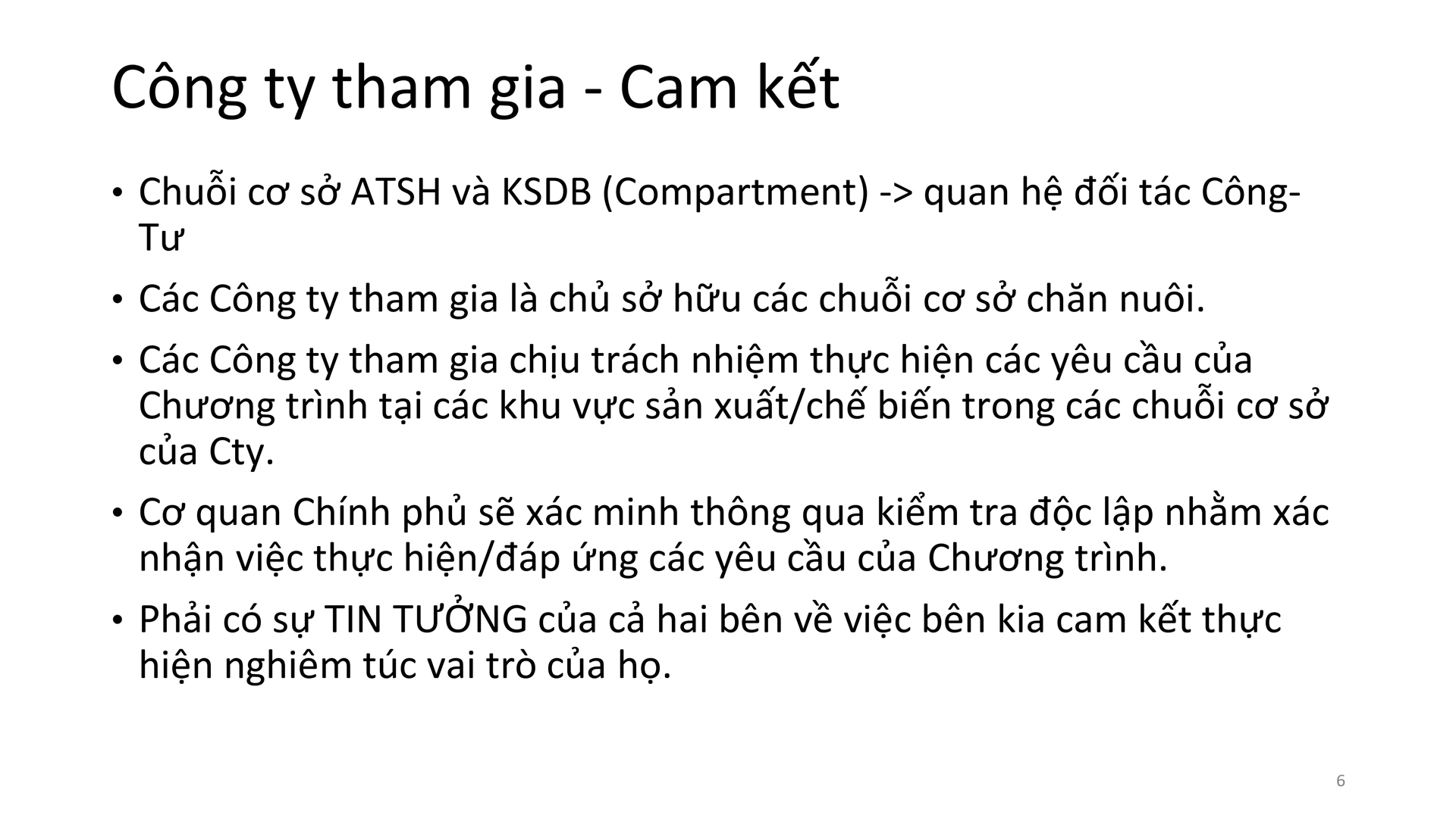 Học phần 5: Trách nhiệm của các Công ty tham gia-376